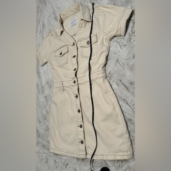 Celebrity Pink Juniors Button up Jeans Dress - Picture 10 of 15